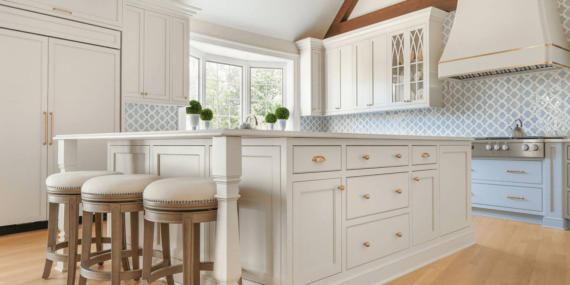 Kitchen Renovation in a French Style in Cleveland