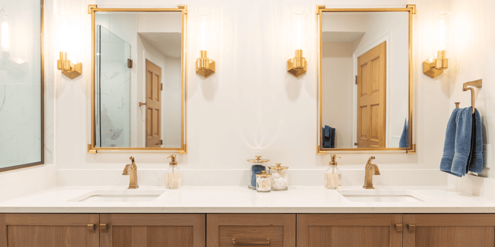 Bathroom Renovation with Double Vanity