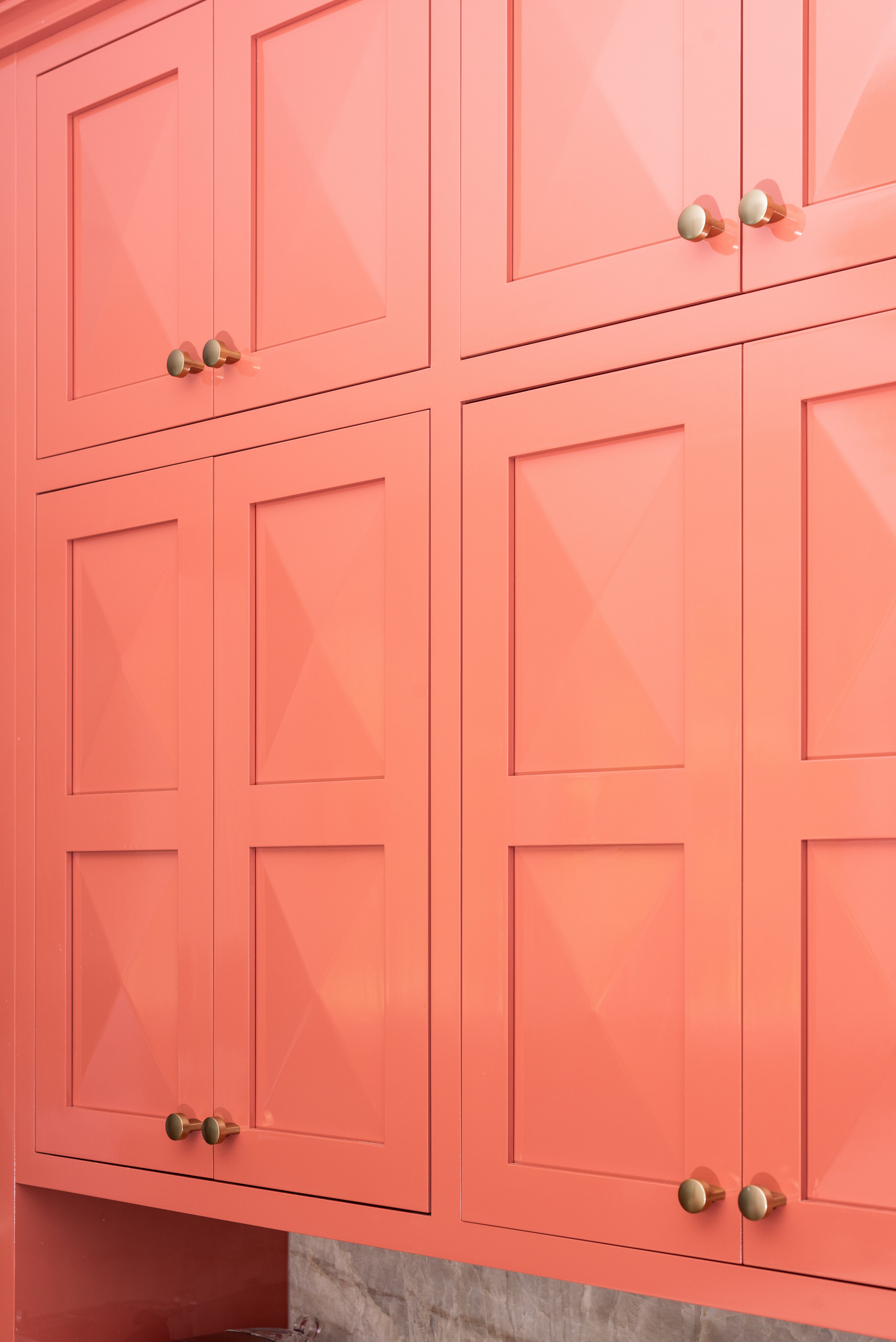 Coral wet bar