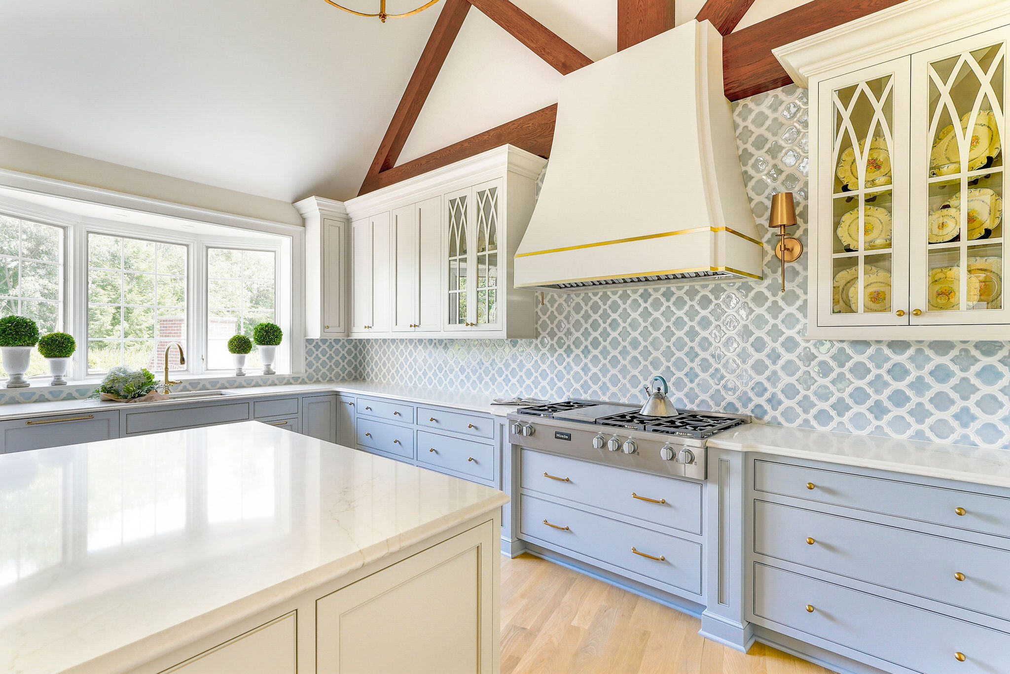 French Normandy inspired kitchen