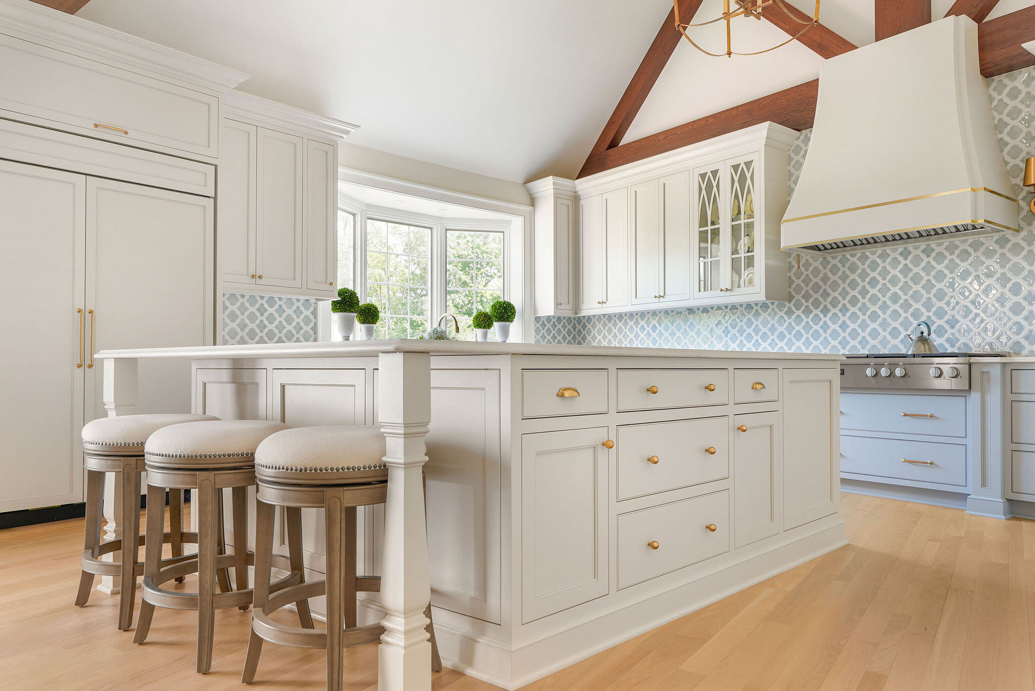 French Normandy inspired kitchen