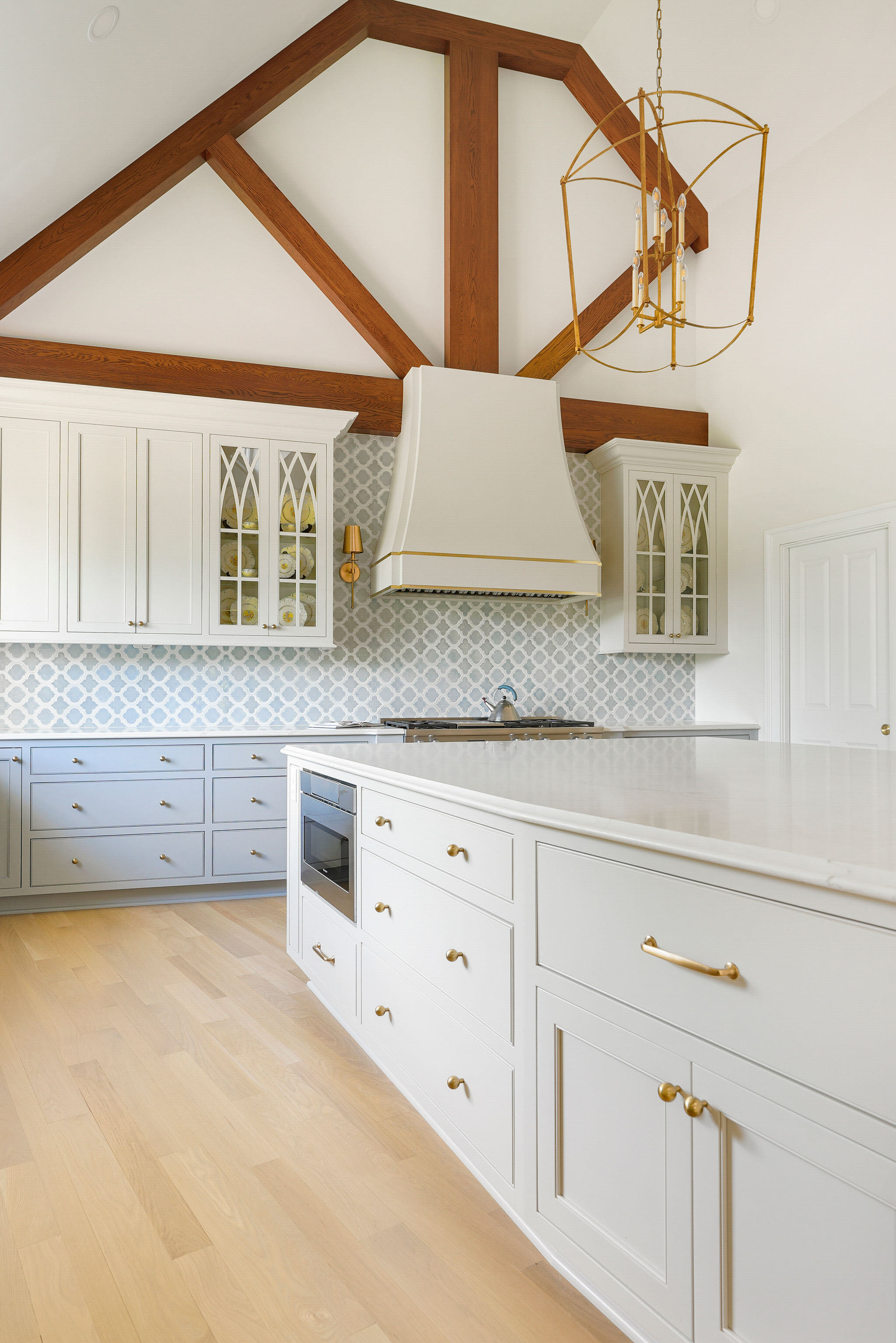 French Normandy inspired kitchen