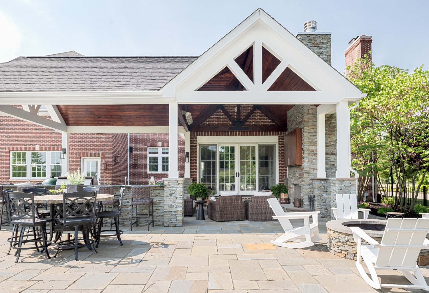 Maypine Farm Blvd – Covered Porch and Kitchen