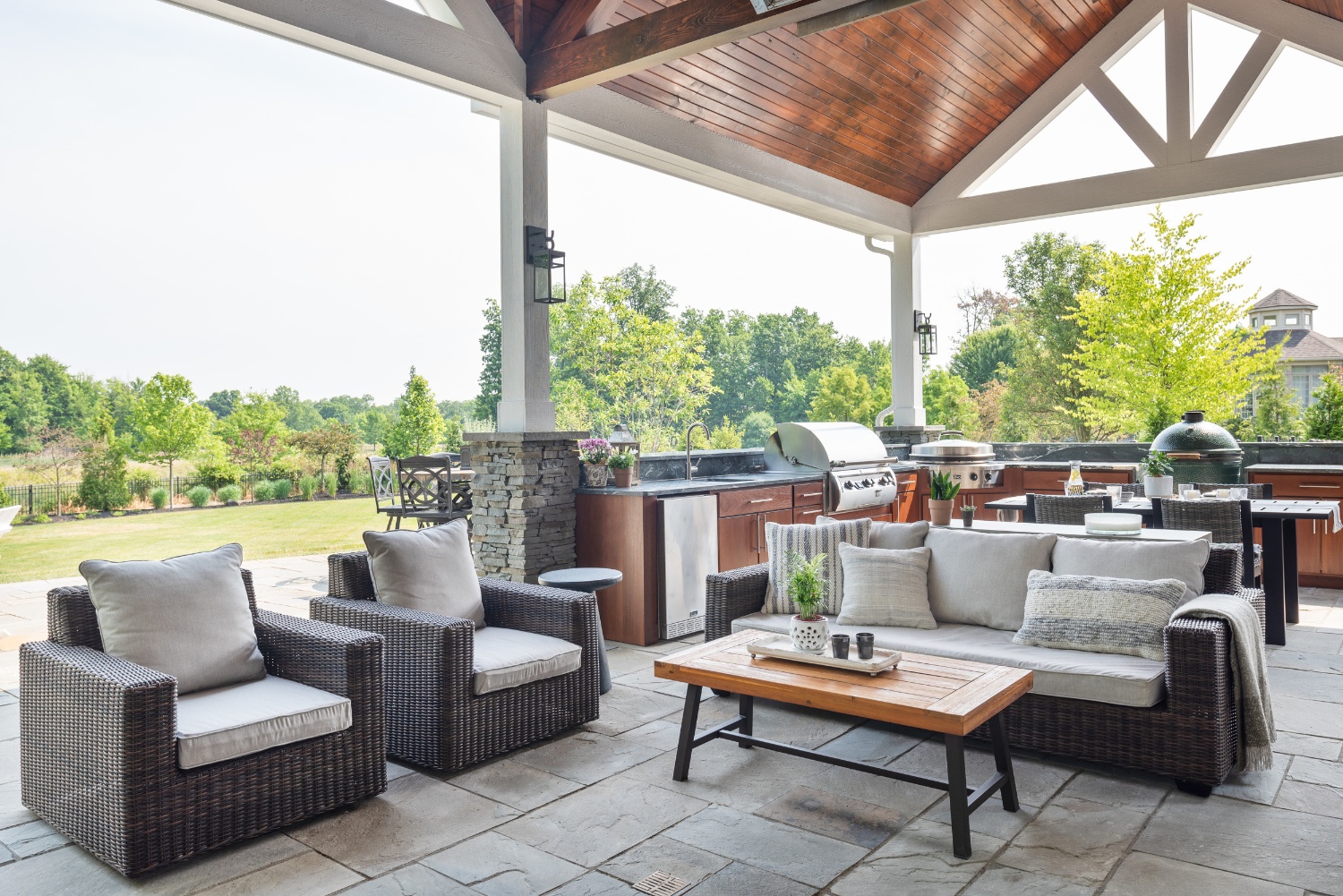 Maypine Farm Blvd – Covered Porch and Kitchen