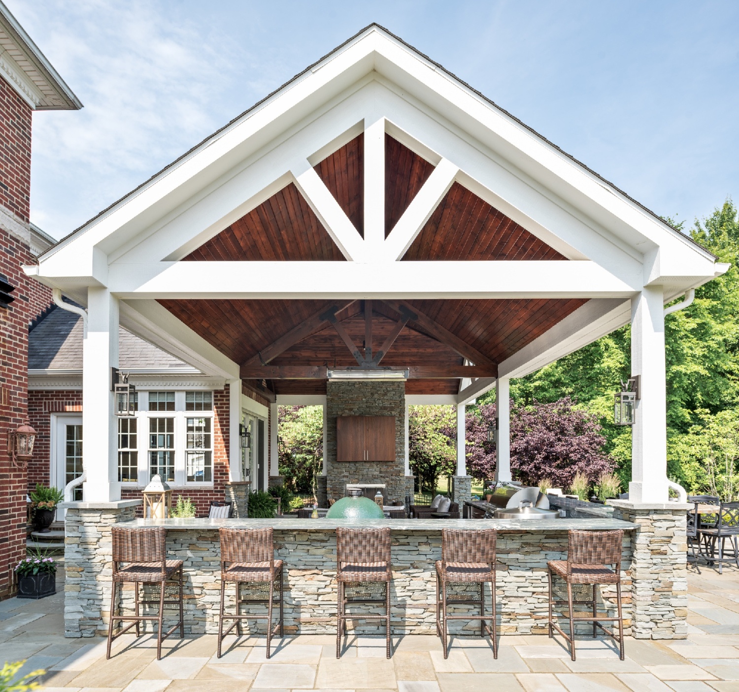 Maypine Farm Blvd – Covered Porch and Kitchen