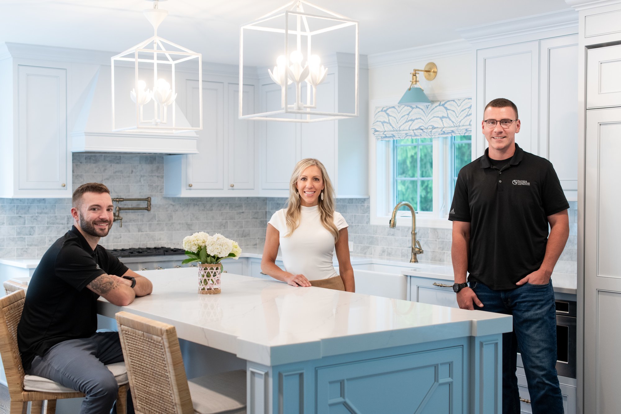 Designers in A Kitchen Renovation in Cleveland
